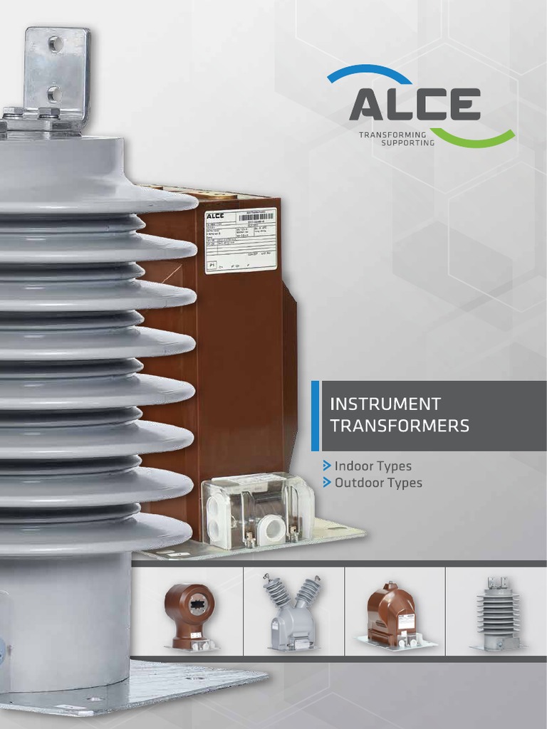Indoor Instrument Transformers Overview | PDF | Transformer | Electric ...
