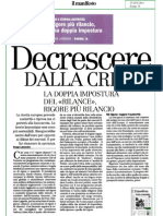 Serge Latouche, Decrescere Dalla Crisi