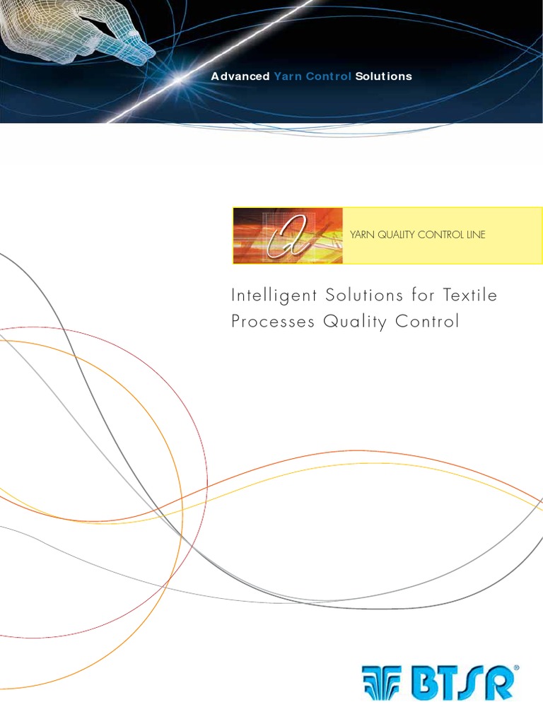 Textile Quality Control Solutions | PDF | Sensor | Yarn