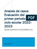 ANÁLISIS DE CASOS - Descarga Administrativa