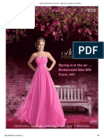 Adagio Bridesmaids Spring Sale - March