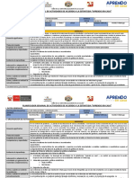 Planificador Semanal 2 de Actividades Aprendo en Casa Luis Eleazar