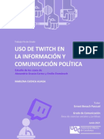 Uso de La Información en Twitch