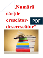 J/D Numără Cărțile Crescător-Descrescător"