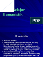 Teori Belajar Humanistik 1