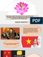Nội dung cương lĩnh xây dựng đất nước trong thời kì quá độ lên CNXH ở Việt Nam do Đảng Cộng Sản Việt Nam đề ra (Cương lĩnh năm 1991 và năm 2011) - Giảng Viên: Hoàng Thị Lan