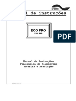 Manual Instruções EcoPro