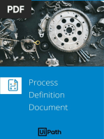 UiPath - Blank PDD Template
