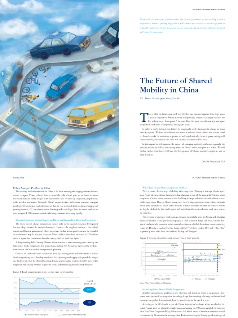 2017 China Car Sharing, Car Rental & RIde Hailing (Deloitte) 2017