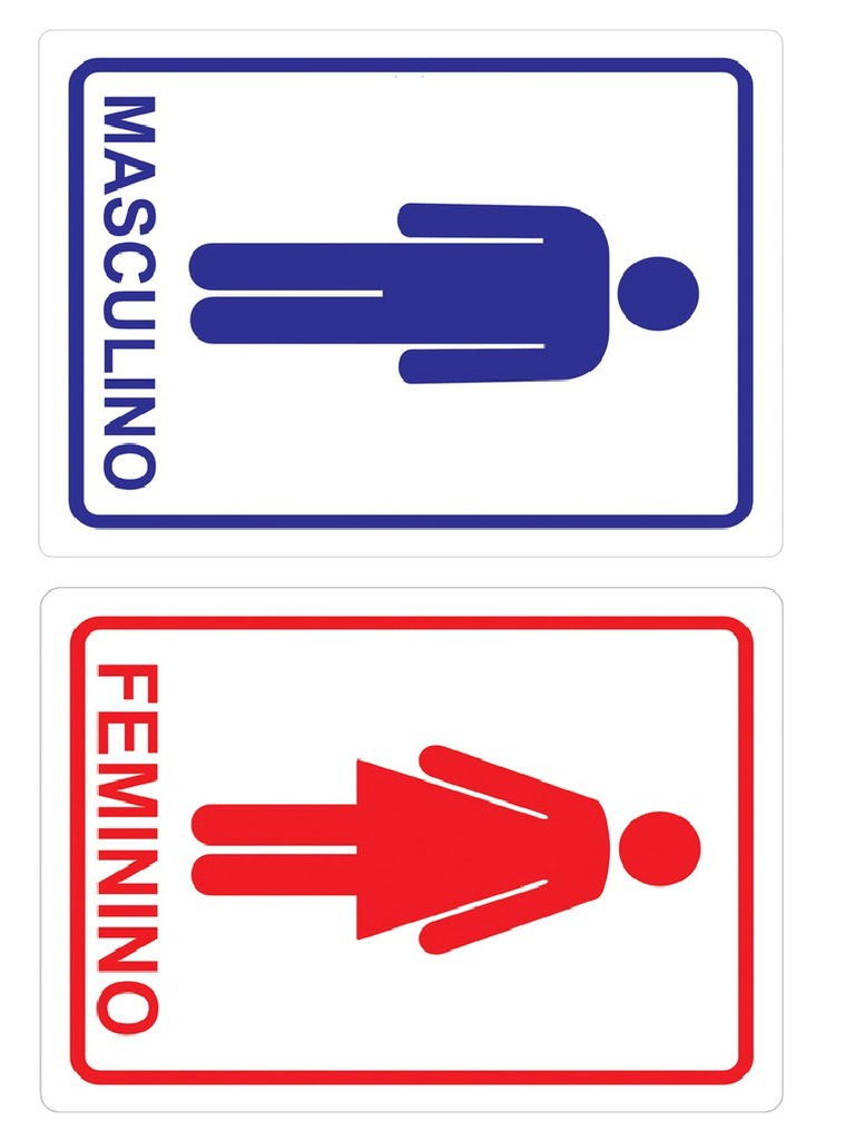 Banheiro Masculino e Feminino | PDF