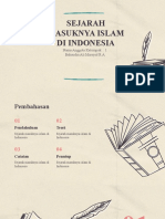 SEJARAH MASUK ISLAM DI INDONESIA
