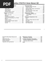 2007 Cadillac Cts Owner Manual