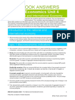 Economics AQA A2 Un 4 Workbook Answers