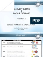 Pertemuan 12 - Recovery System & Backup