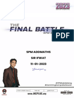 JWPN Seminar The Final Battle Addmaths MR Ifwat 11 - Ifwat Rosdi