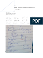 Funciones Logaritmicas y Exponenciales