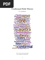 Conformal Field Theory Graduate Texts in Contemporary