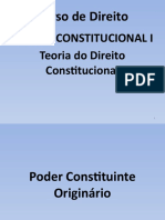 Aula 10 - Slides - Poder Constituinte Originário - 19 de Março