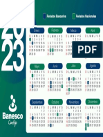 Calendario Banesco