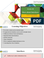 Module II - More About Interfaces