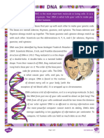 Fifth Grade DNA Reading Comprehension Activity