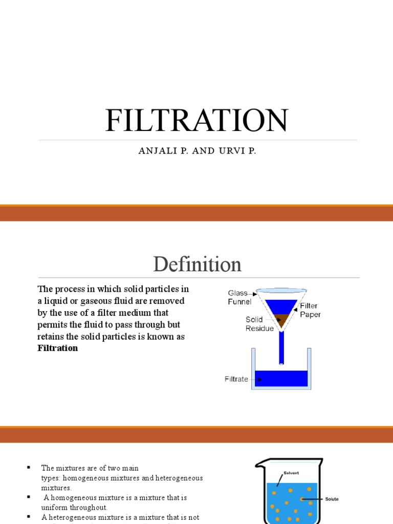 Filtration PDF