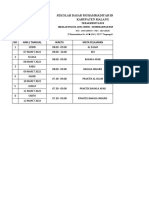 Jadwal Ebta Dan Praktek Ismuba