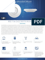 GWN7660 Enterprise-Grade Wi-Fi 6 Access Point