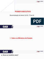 Os órgãos de consulta do Presidente da República