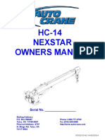 HC-14 Nexstar Owners Manual: Serial No.