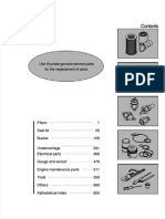 PDF Use Hyundai Genuine Service Parts For The Replacement of Parts - Compress