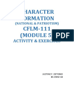 (CFLM-111) Character Formation Module 5 (Justine F. Detobio Bscrim 1-A)
