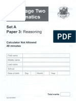 Week 1 Maths Reasoning