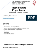 4 Mecanismos de Aumento Da Resistência Dos Metais