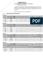 (Corrigendum) Revised Vacancies - IT