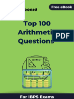 Top 100 IBPS Arithmetic Questions eBook