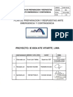 Plan de Emergencia y Contingencia - Ie 0034 Ate