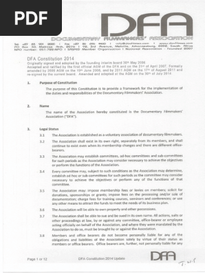 DFA Constitution 2014 Signed