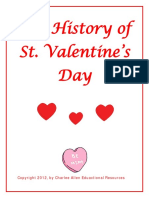 The Historyof ST Valentines Day FREEBIE
