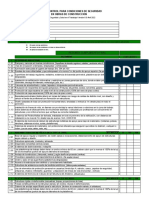 Lista de Verificacion Trabajos en Altura en Sector Construccion