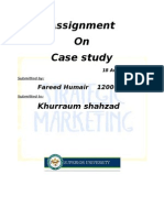 Assignment On Case Study: Khurraum Shahzad