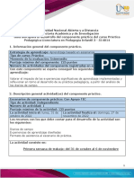 Guía para El Desarrollo Del Componente Práctico - Paso 4 - Componente Práctico - Práctica Educativa y Pedagógica