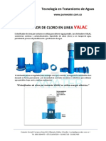 Clorinador en Linea Valac Purewater