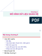 Chuong II - Mo Hinh Du Lieu Quan He