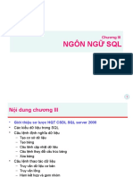 Chuong III - Ngon Ngu SQL