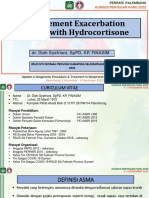 Asthma Exacerbation With Hydrocortison