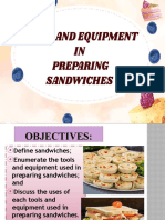 Tools Utensils Equipment Sandwiches