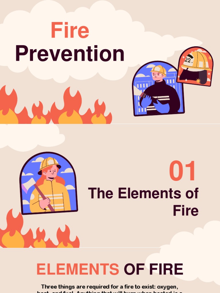 Fire Prevention Powerpoint PDF Fires Safety