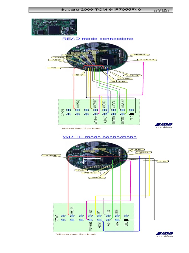 Subaru 2009 TCM Wiring Diagram | PDF