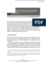 C_ Los Derechos Humanos en Las Cárceles y Centros de Reclusión Penitenciaria